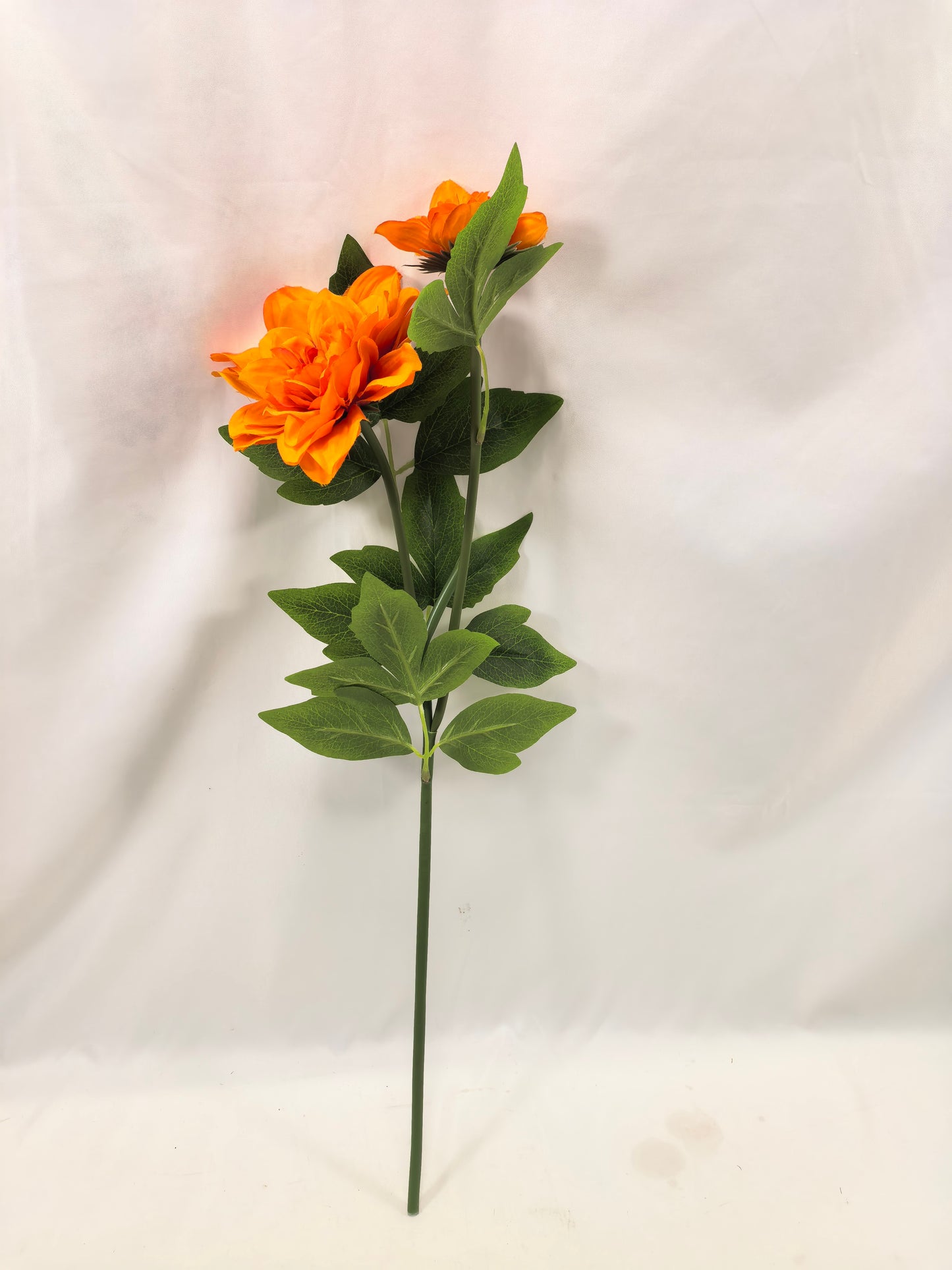 GE26-009 Double-Head Dahlia Stem (Multiple Colors)