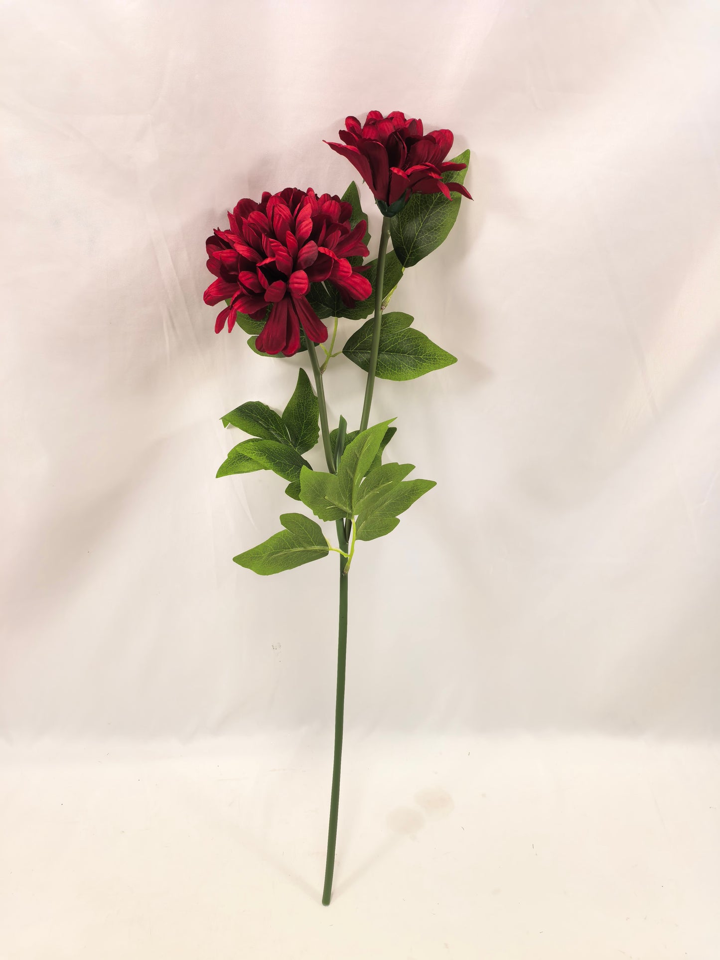 GE26-009 Double-Head Dahlia Stem (Multiple Colors)