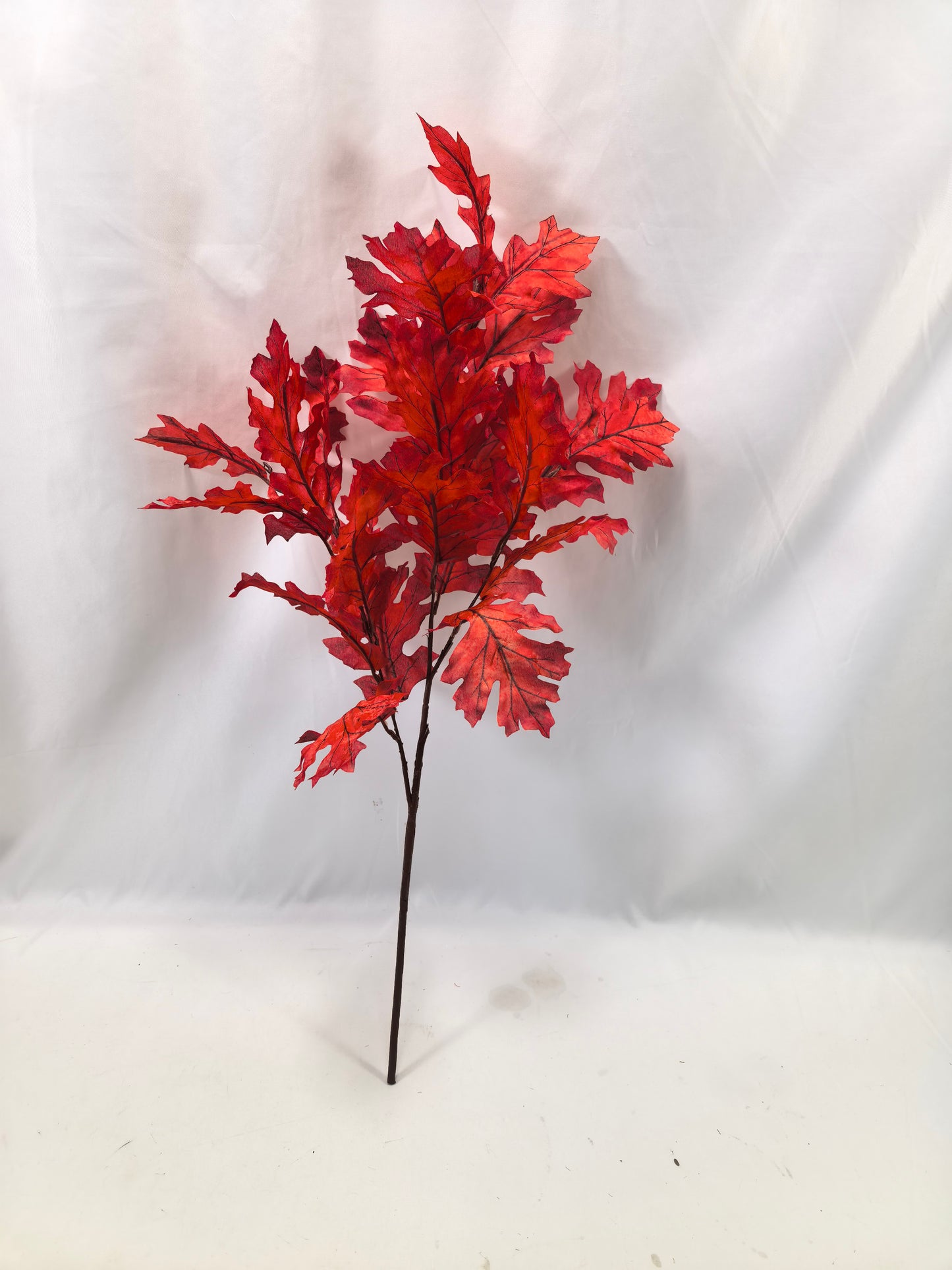 GE26-019 Autumn Maple & Oak Leaf Bush Stem (Multiple Colors)