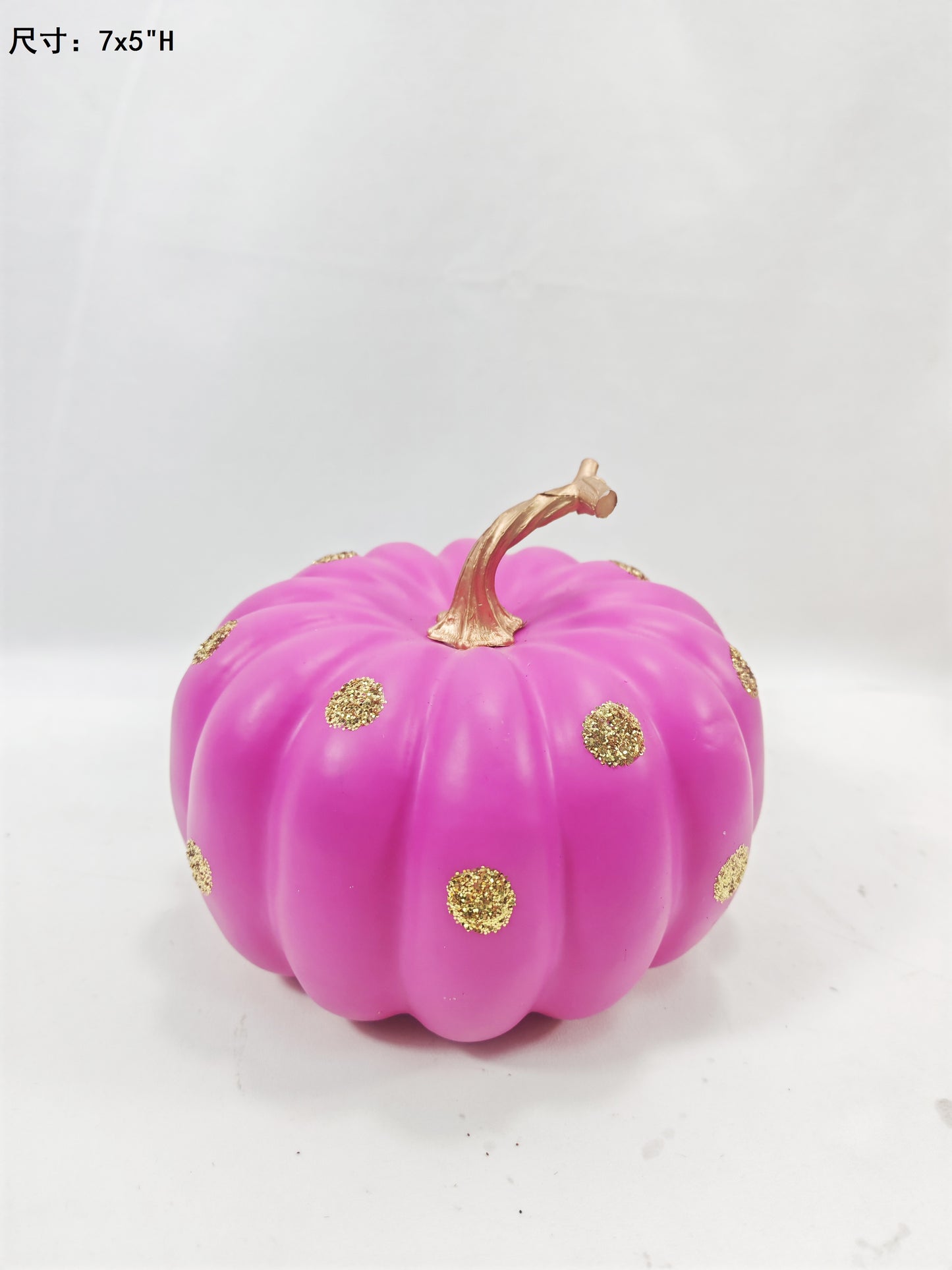 High-Gloss Rainbow Gradient Pumpkin