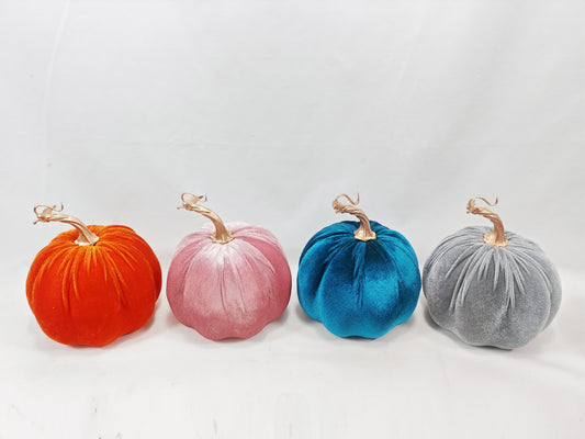 Luxury Velvet Pumpkins