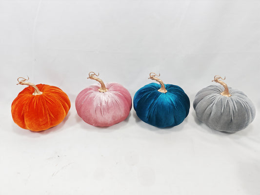 Luxury Velvet Pumpkins