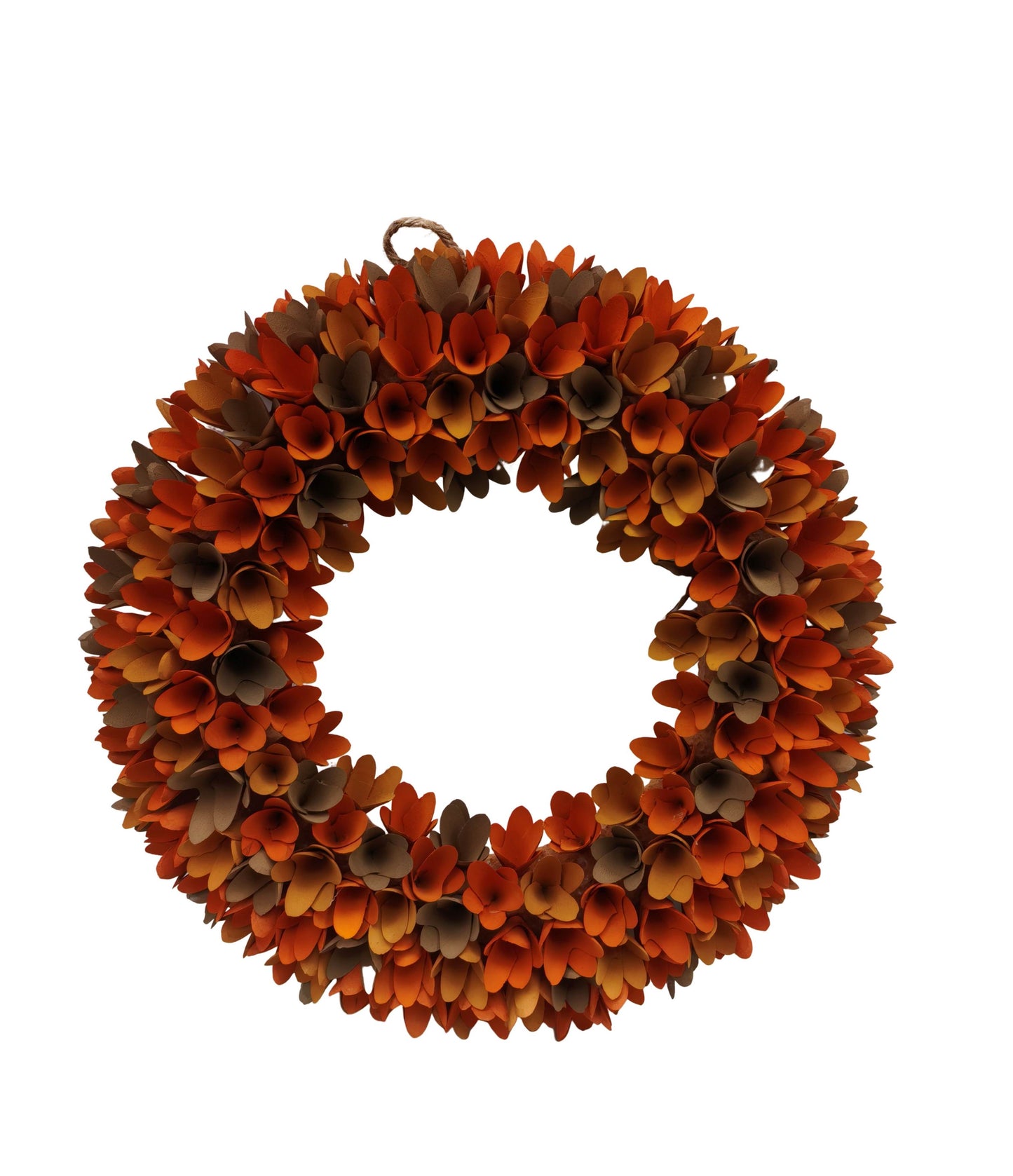 JY-24-261 Handcrafted Wood Curl Autumn Wreaths