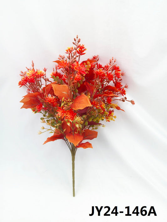 JY24-146 Autumn Berry & Leaf Mixed Bush