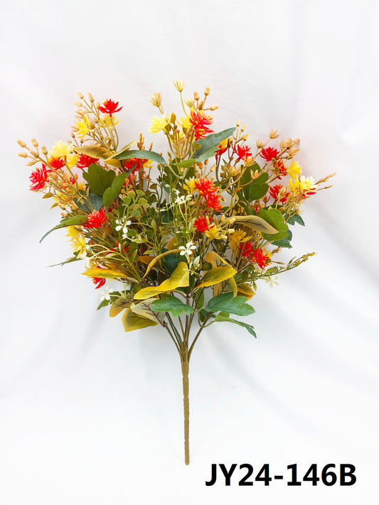 JY24-146 Autumn Berry & Leaf Mixed Bush