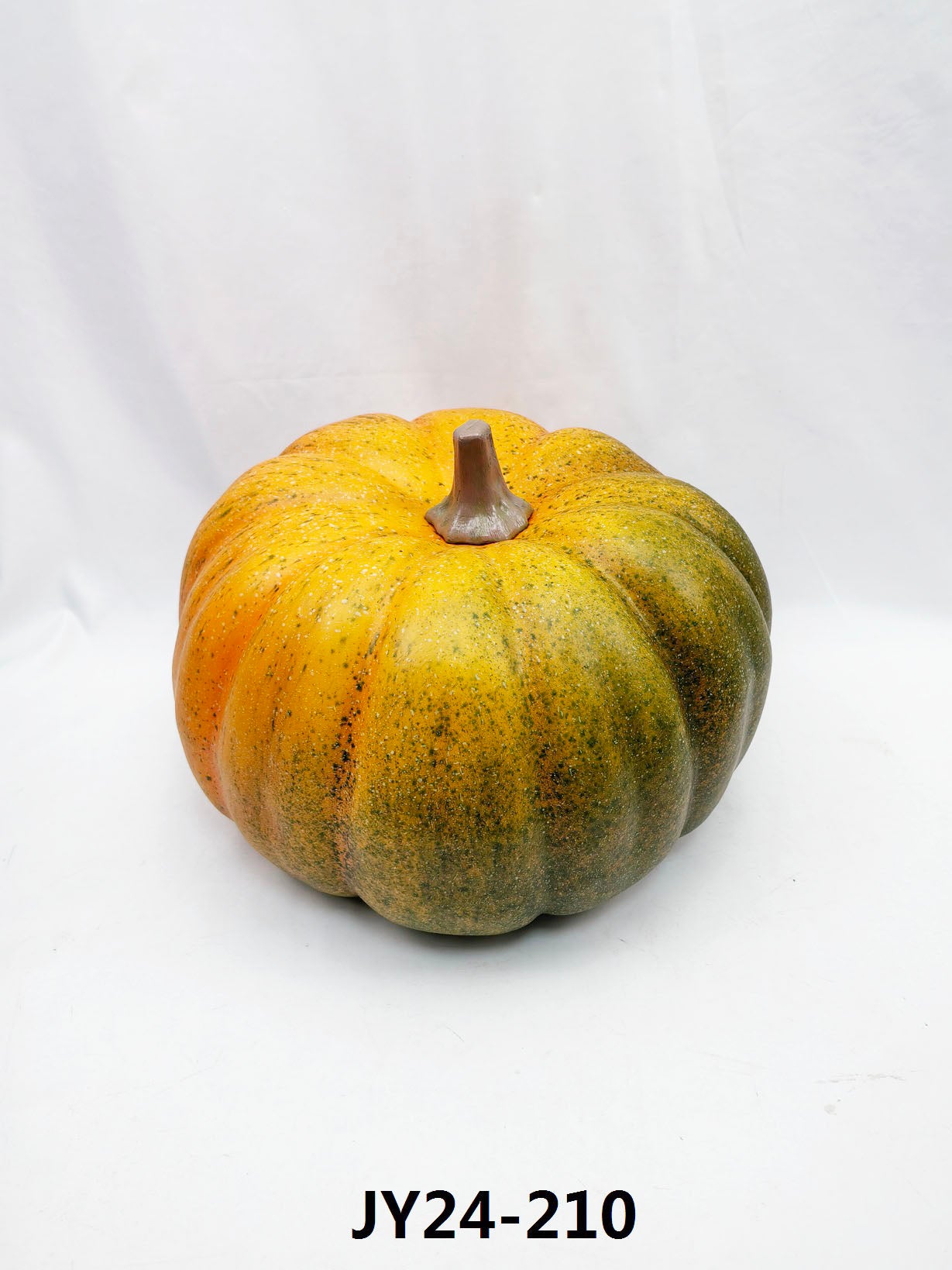 JY24-210 Realistic Ombre Yellow-Green Pumpkin