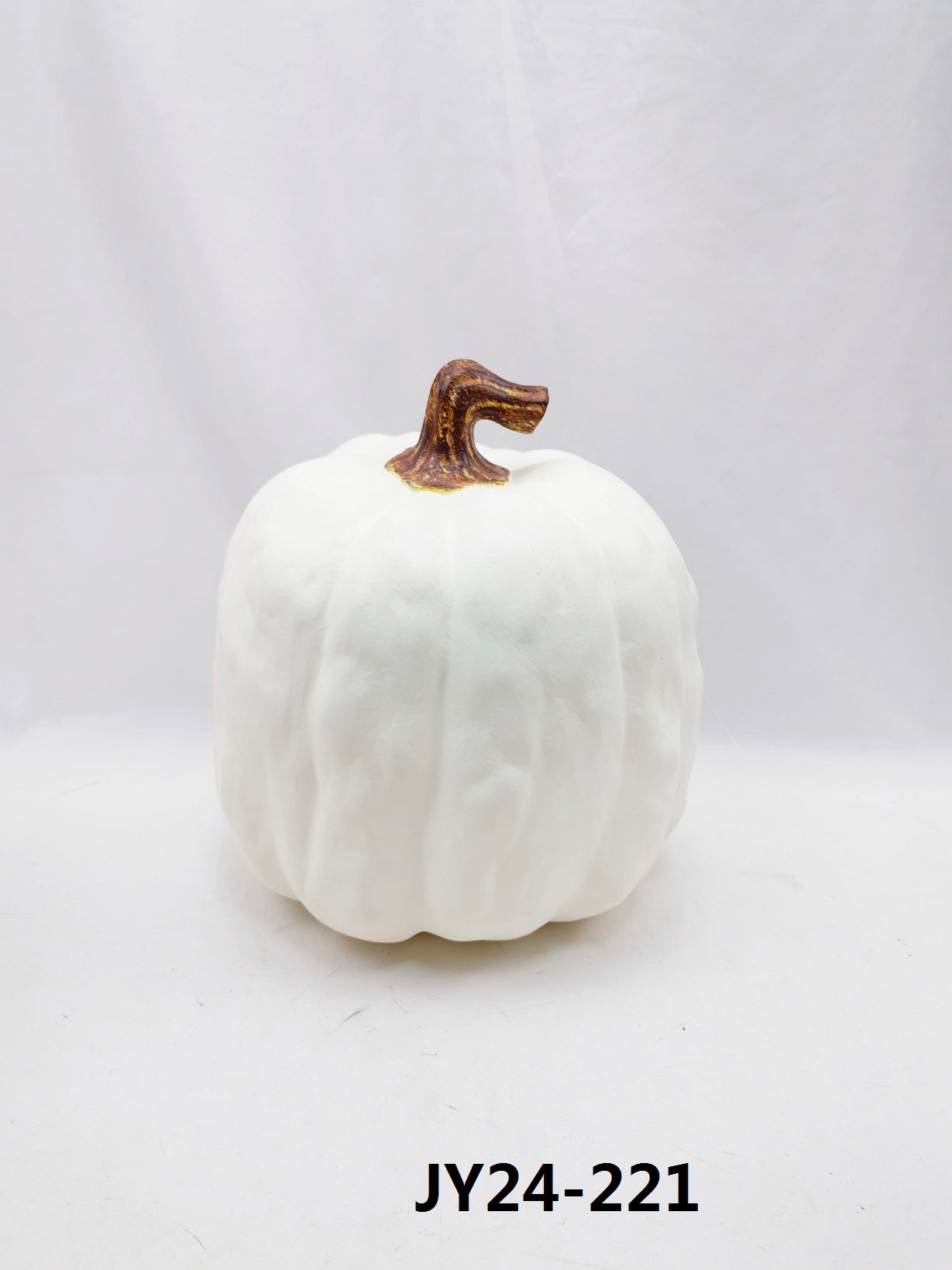 JY24-223 Classic Solid Color Pumpkins (Orange & White Varieties)