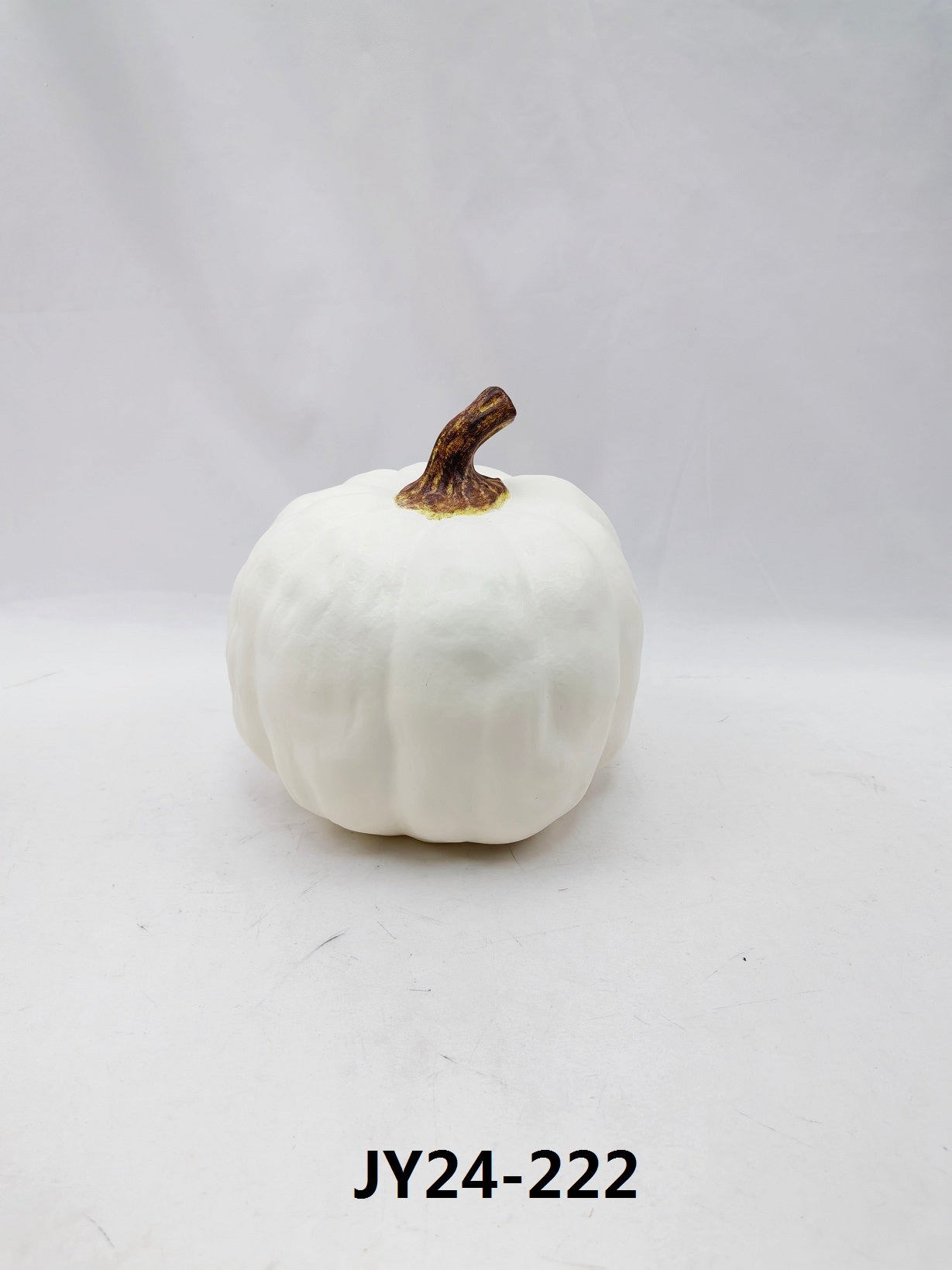 JY24-223 Classic Solid Color Pumpkins (Orange & White Varieties)