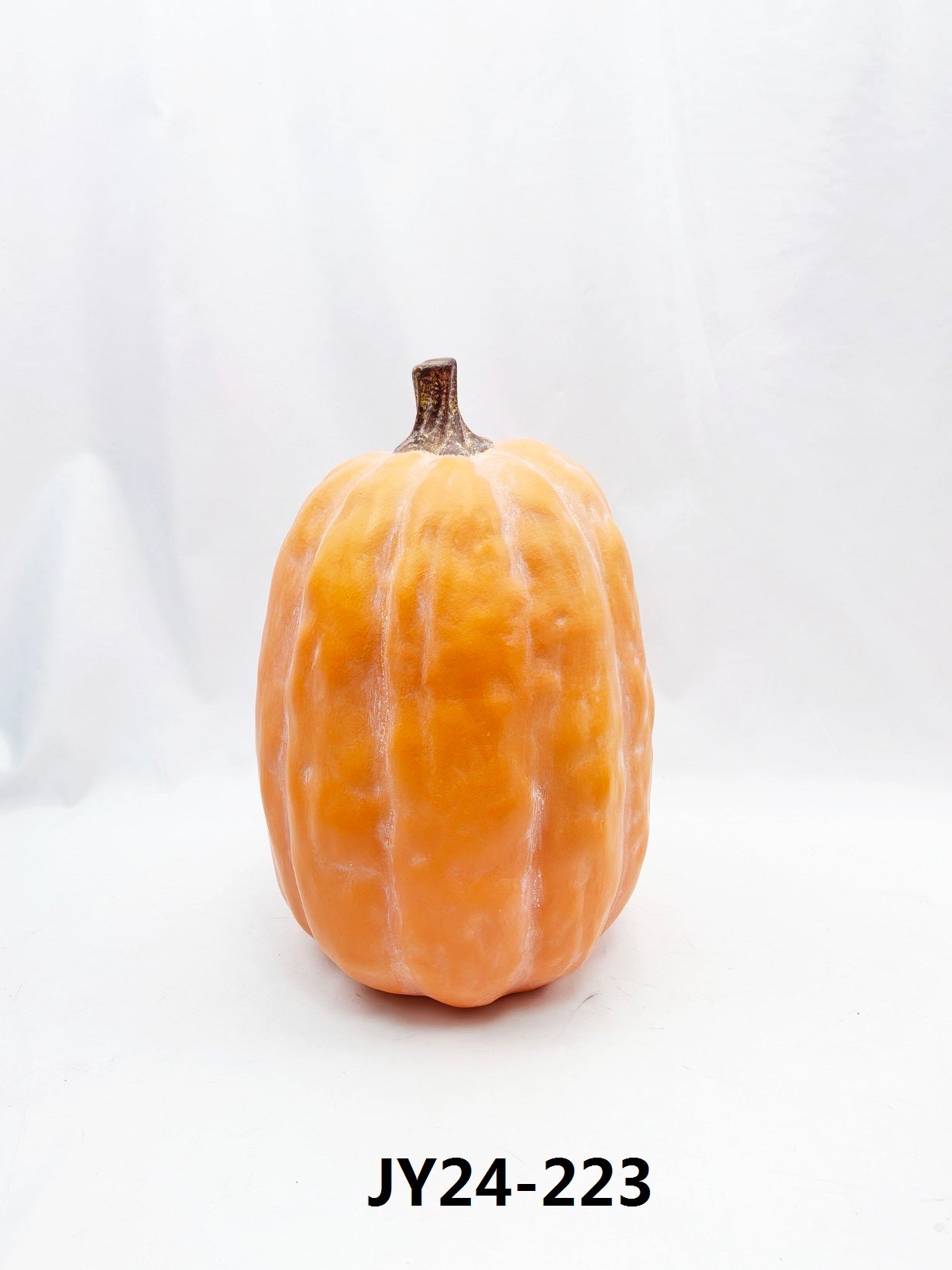 JY24-223 Classic Solid Color Pumpkins (Orange & White Varieties)