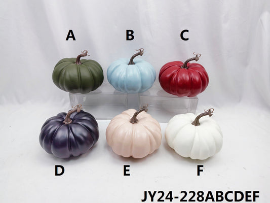 JY24-228 6-Color Matte Pumpkin Collection