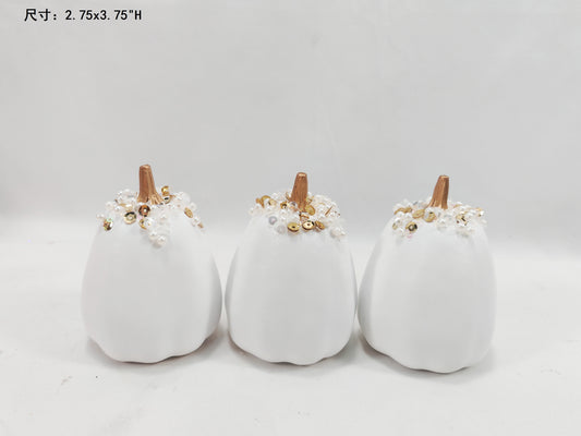 JY25-13 Mini Pumpkin Figurines Set