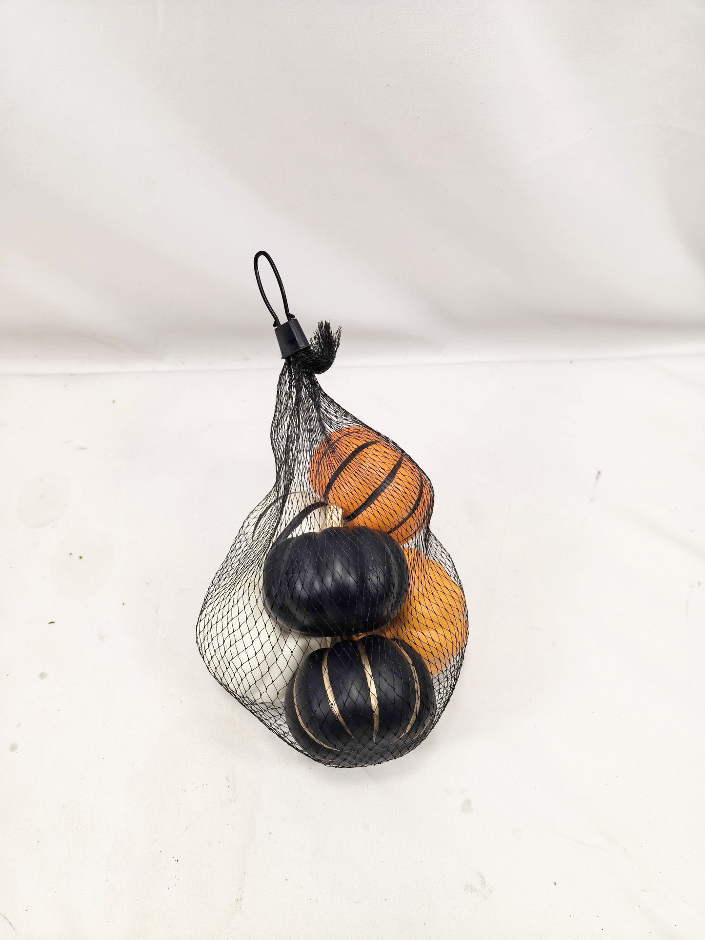 JY25-238 Mixed Artificial Pumpkin Mesh Bag Set