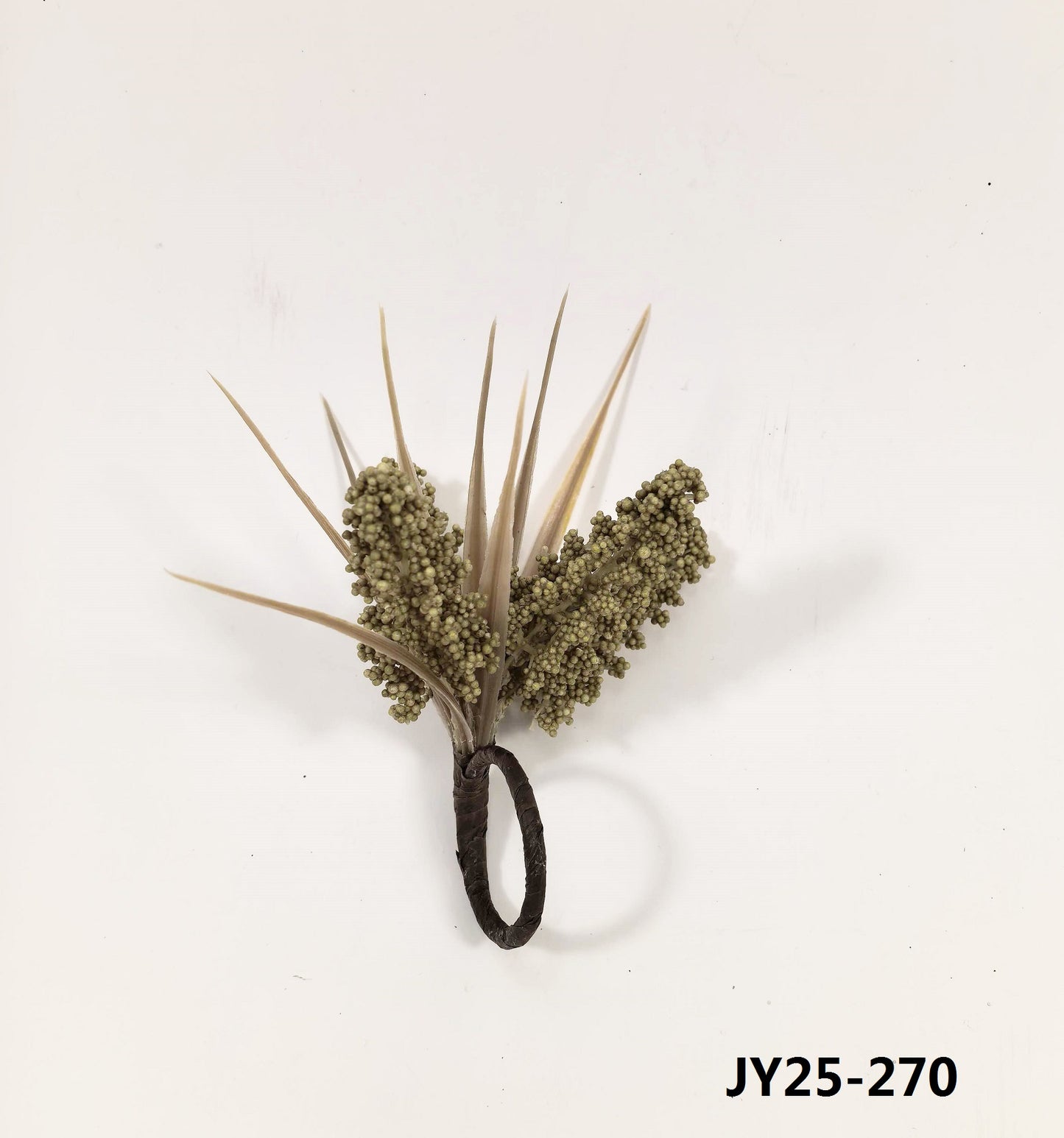 JY25-155 Rustic Harvest Grain & Grass Napkin Rings (Multi-Colors)