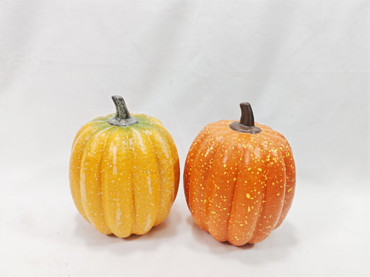 JY25-YX0095AB High-Gloss Speckled Pumpkin Duo