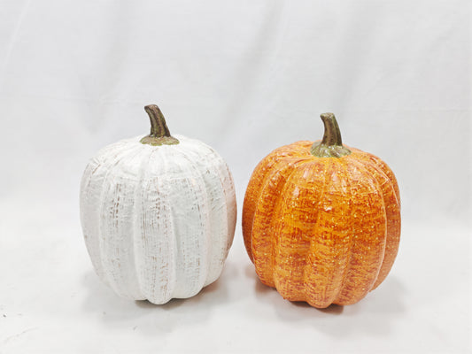 JY25-YX0095AB High-Gloss Speckled Pumpkin Duo