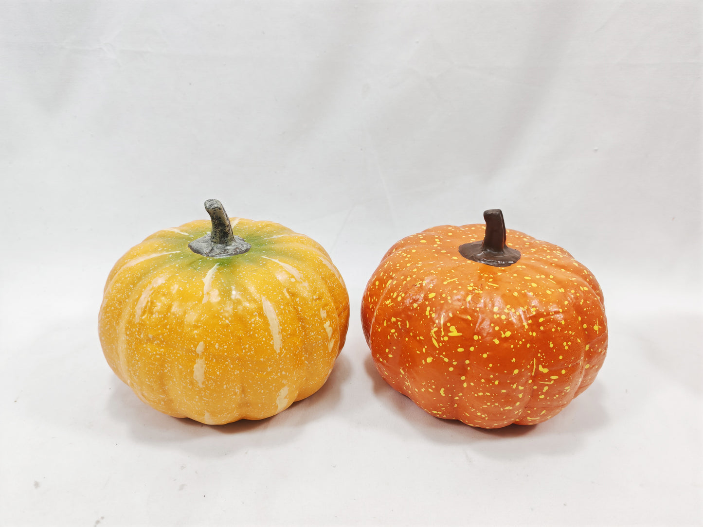 JY25-YX0095AB High-Gloss Speckled Pumpkin Duo