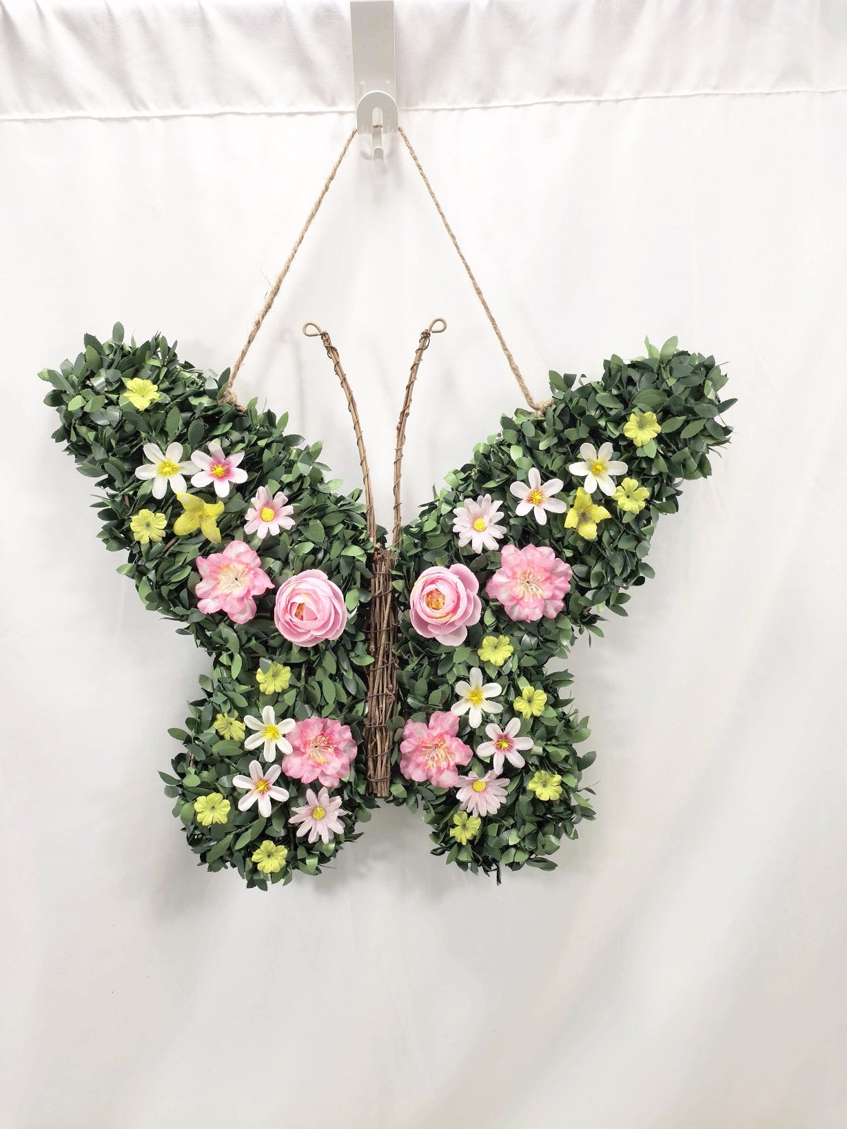 Butterfly Topiary Wall Wreath