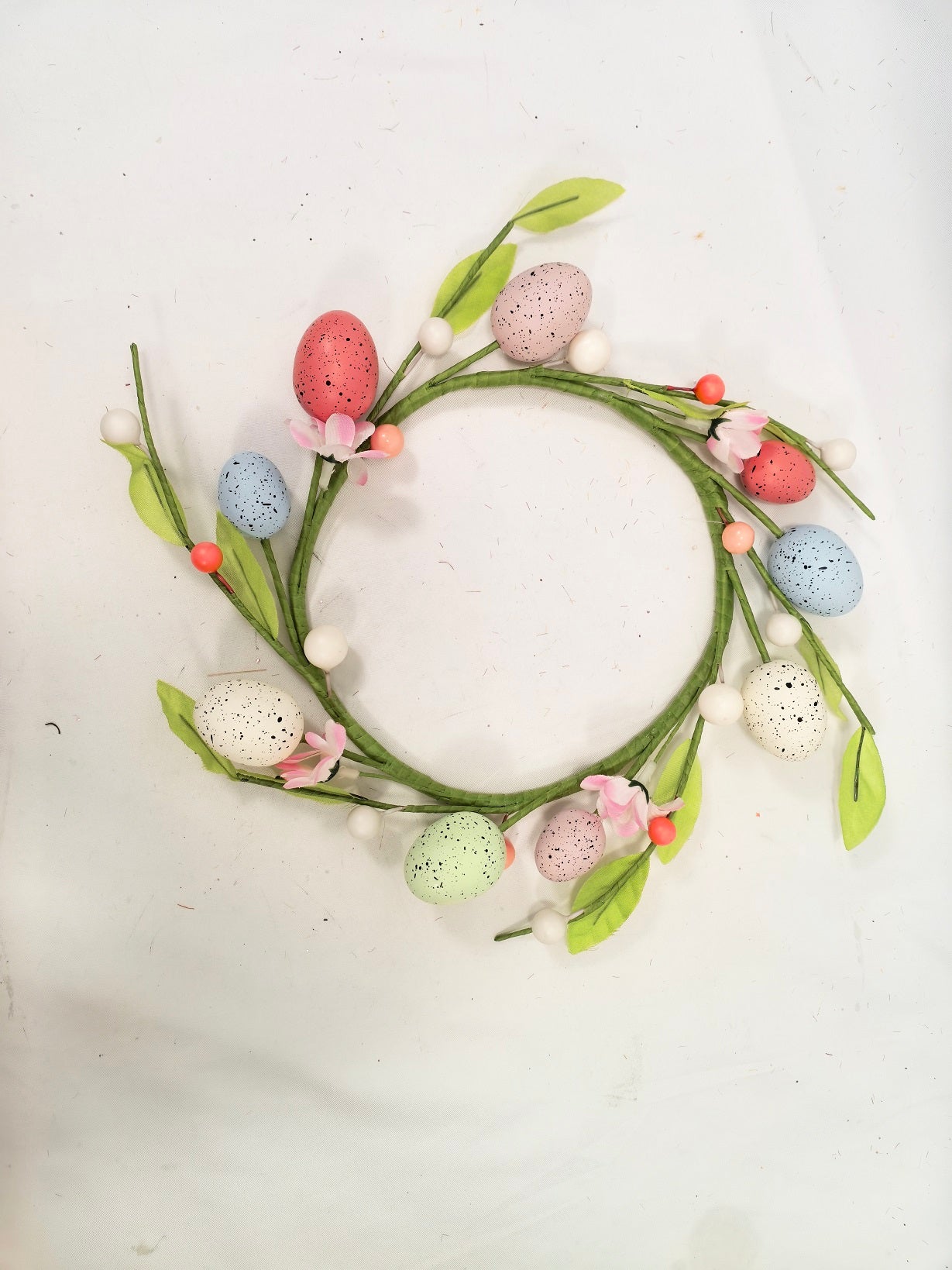 Easter Egg & Berry Vine Wreath
