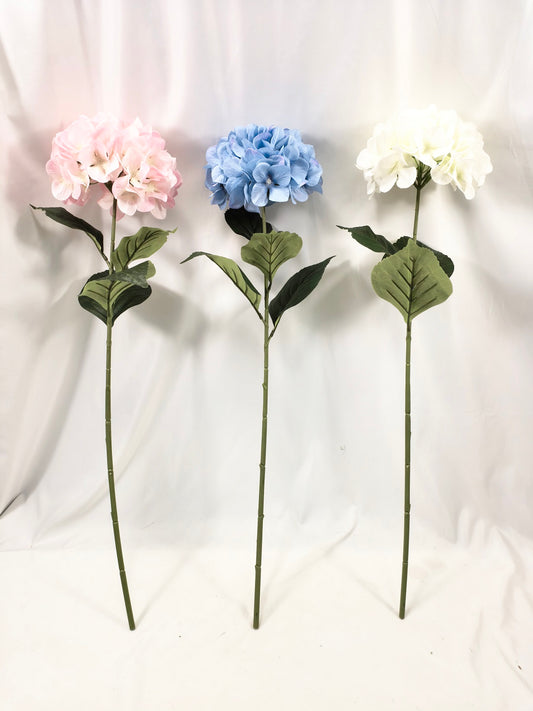 Artificial Hydrangea Stem - Spring Floral Pick
